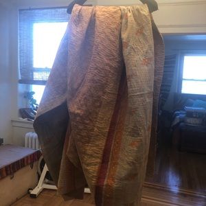 Cotton throw/ blanket  ___ brand new never used